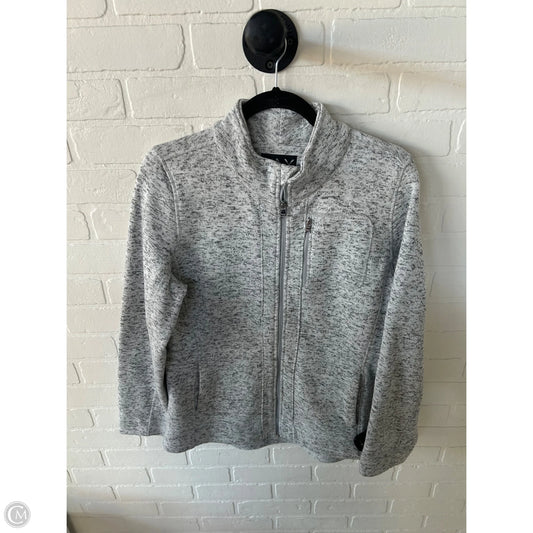 Jacket Fleece By Mng In Grey, Size: L