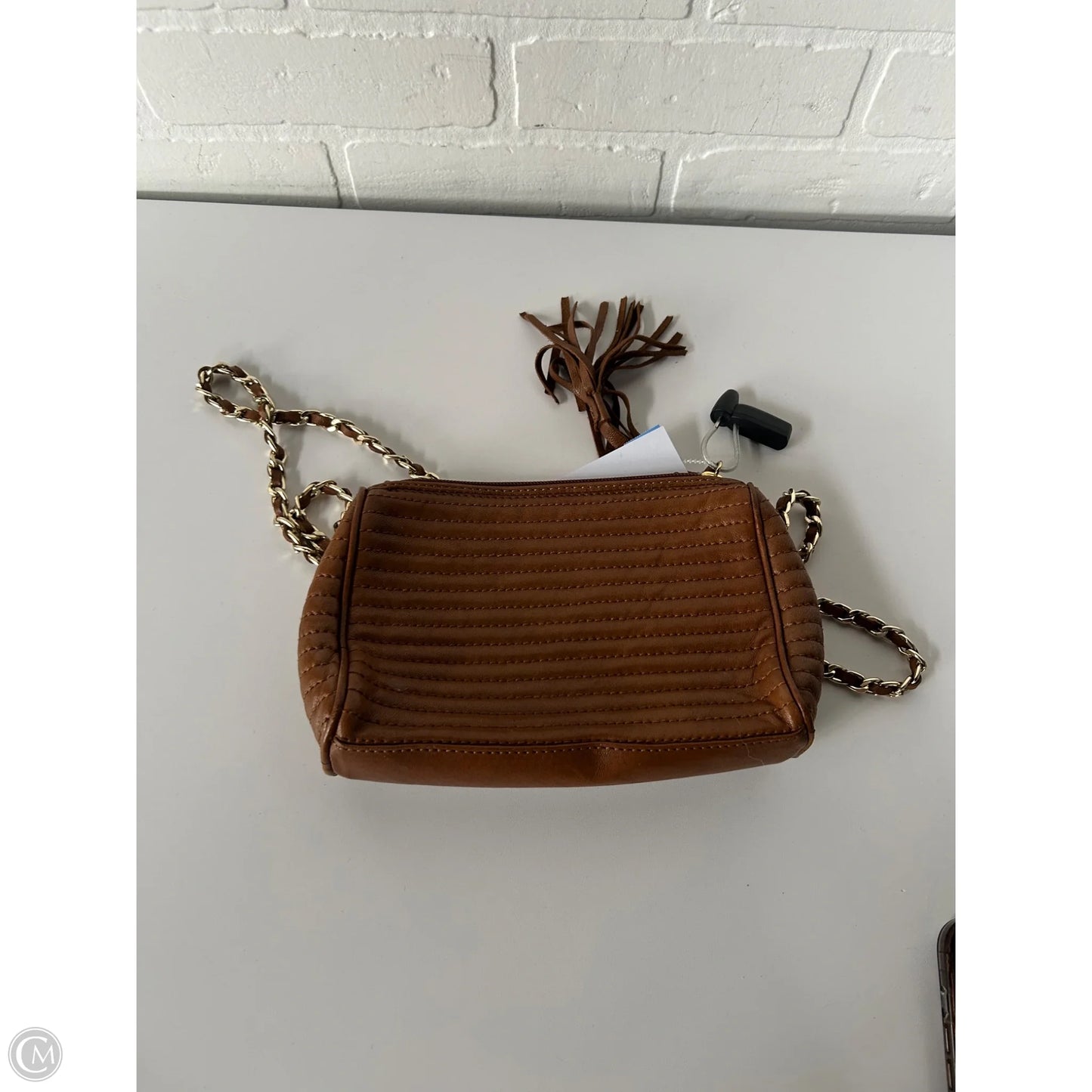 Crossbody Leather By Nordstrom, Size: Small