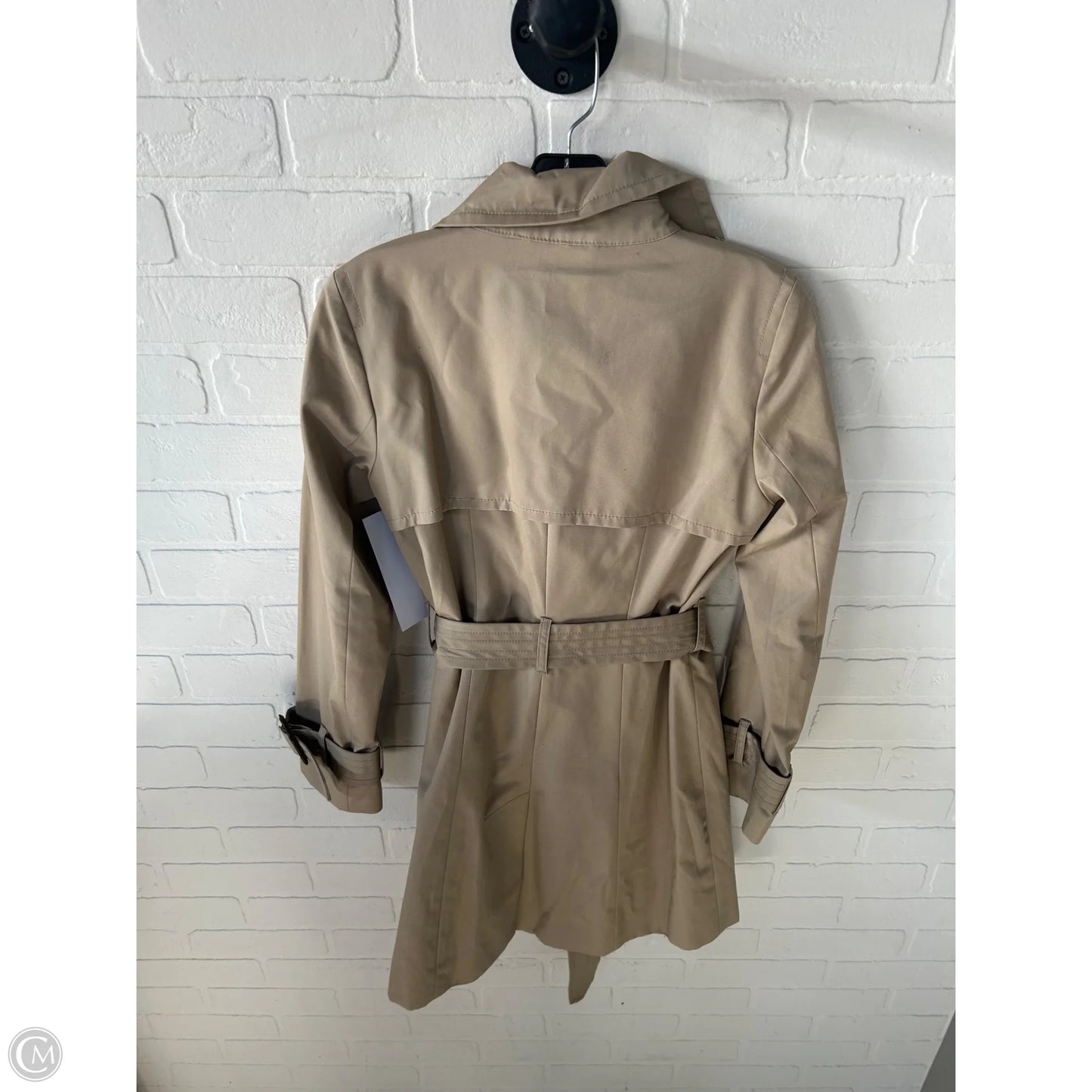 Coat Trench Coat By Banana Republic In Tan, Size: Xsp
