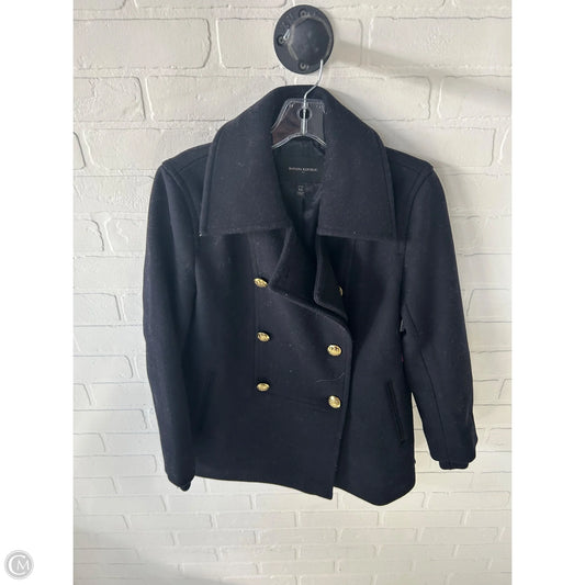 Coat Parka By Banana Republic In Navy, Size: Xsp