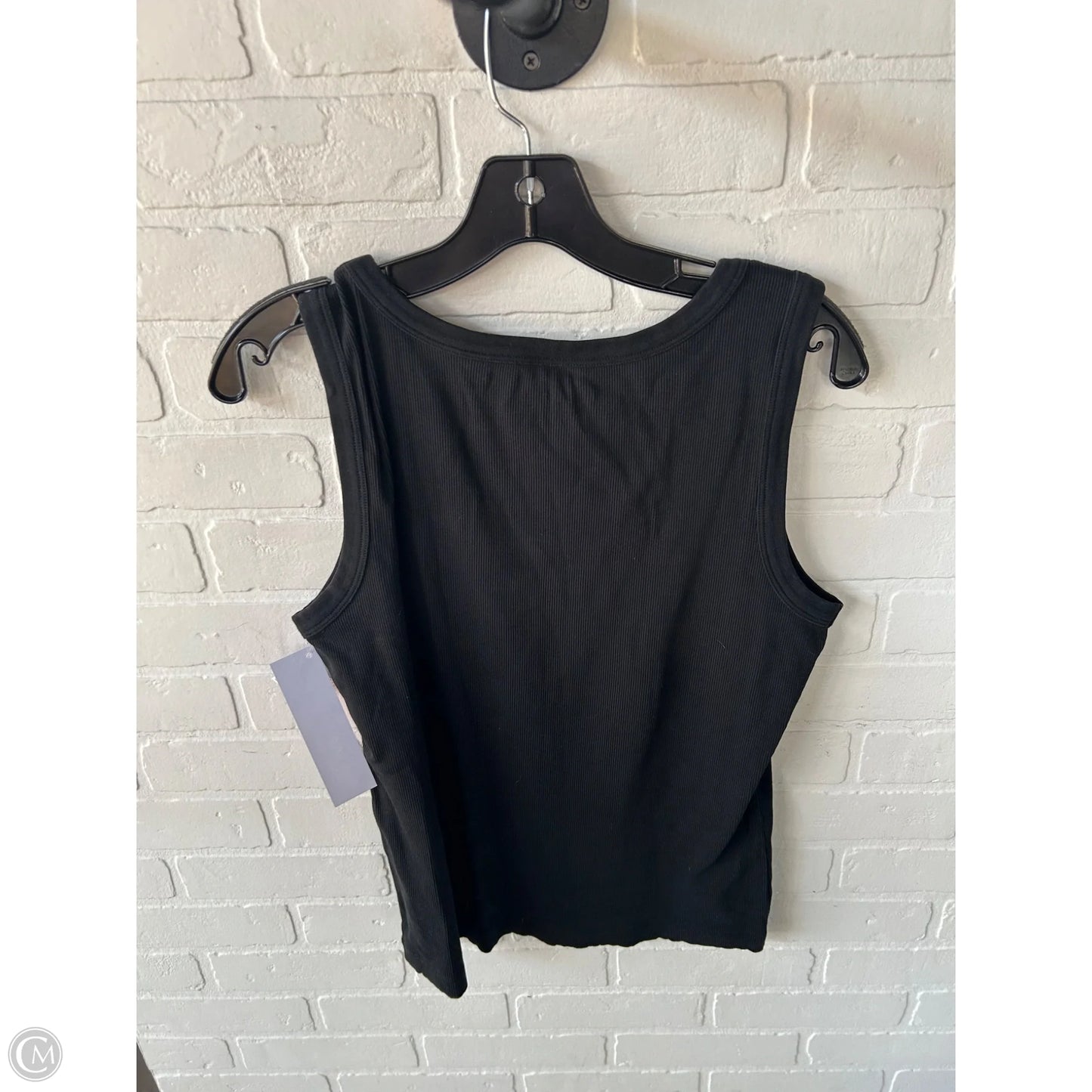 Tank Top By Chicos In Black, Size: L