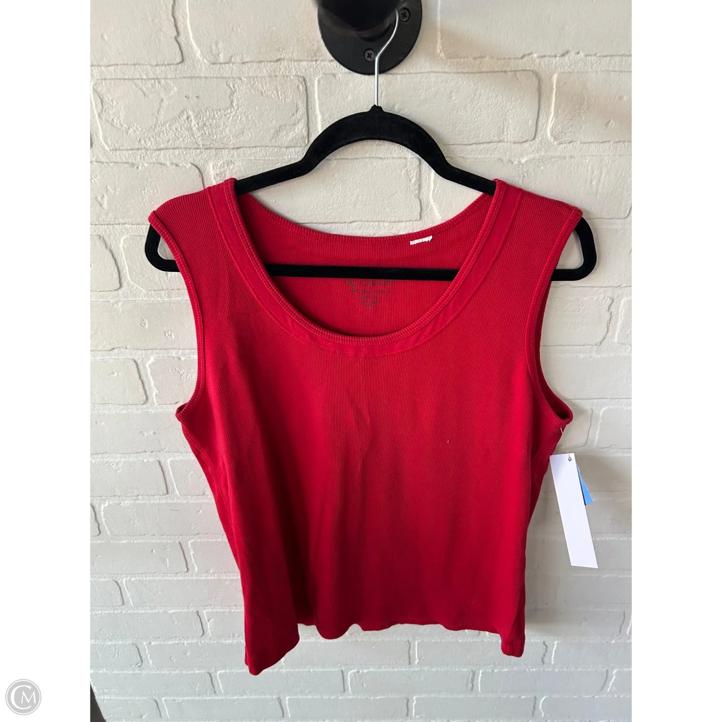 Tank Top By Chicos In Red, Size: L