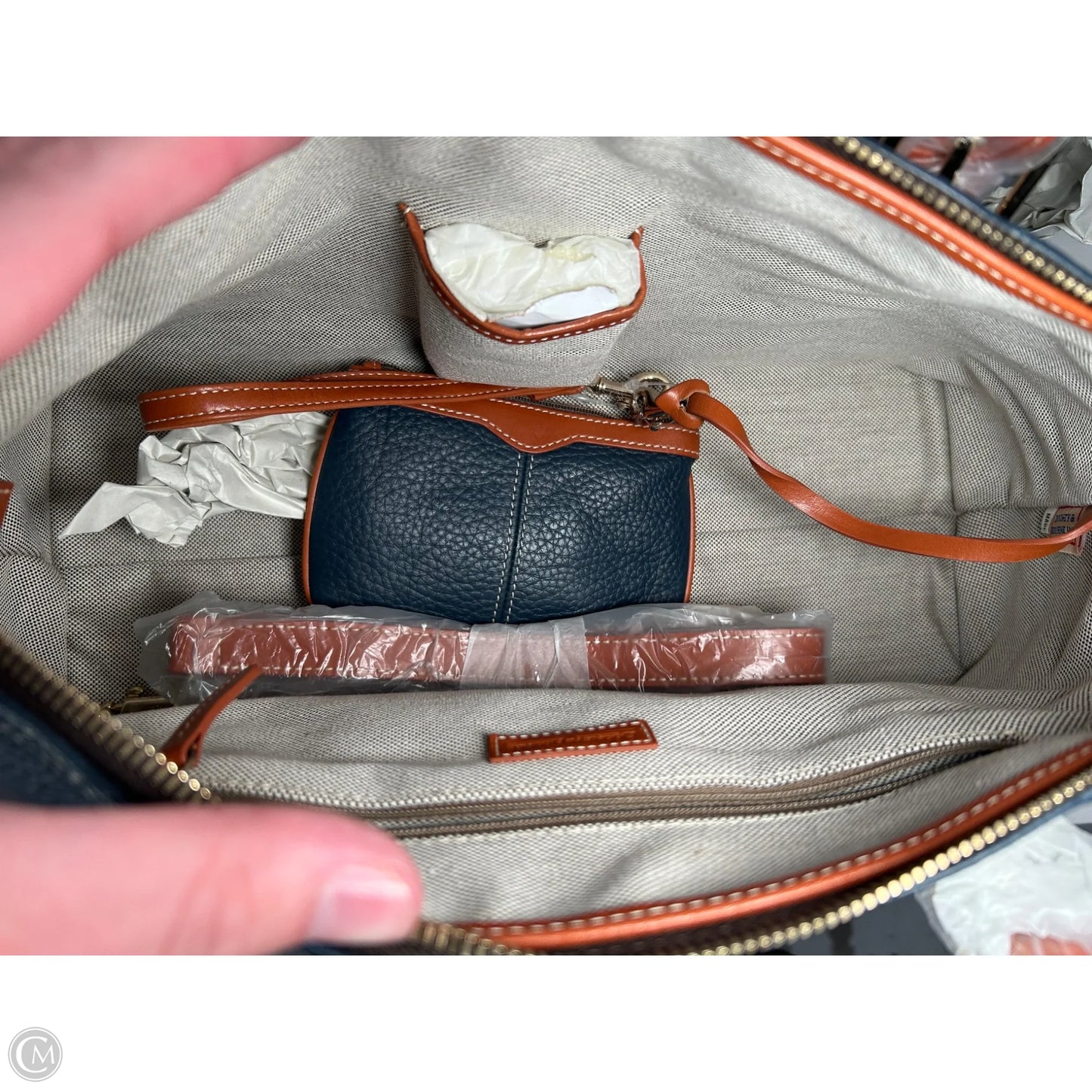 Handbag Designer By Dooney And Bourke, Size: Large