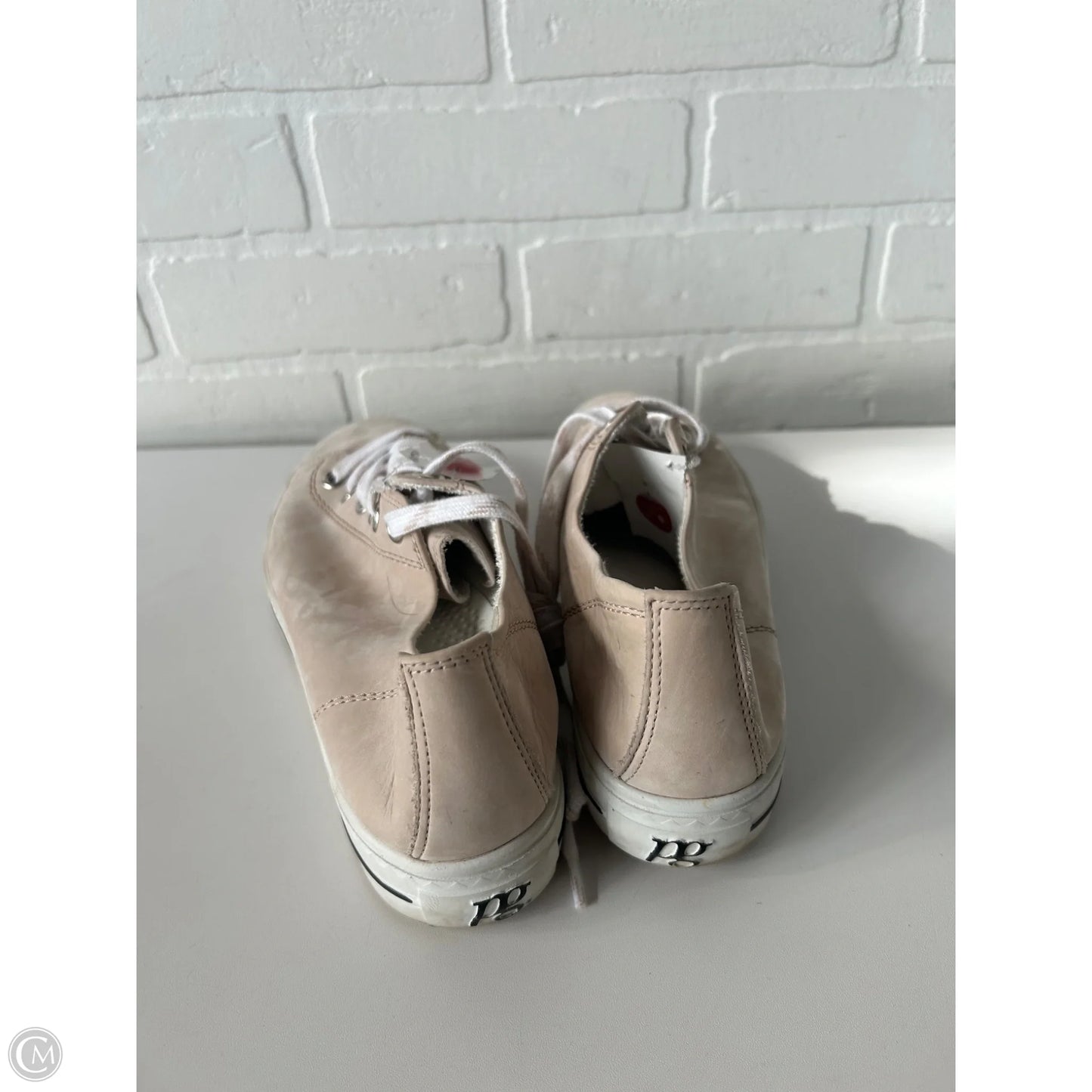 Shoes Sneakers By Paul Green In Pink & White, Size: 8.5