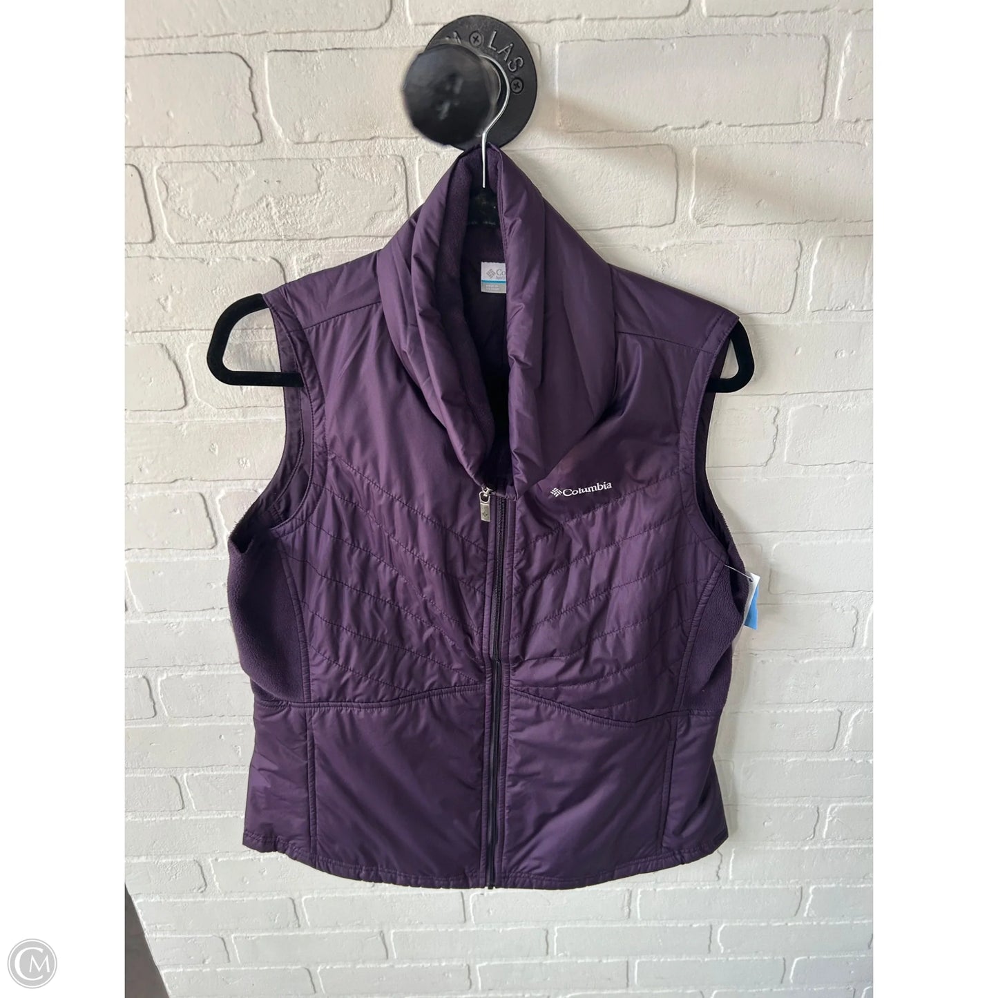 Vest Puffer & Quilted By Columbia In Purple, Size: L