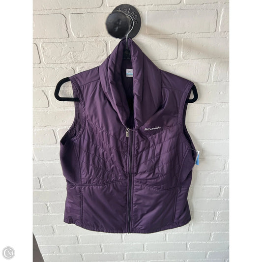Vest Puffer & Quilted By Columbia In Purple, Size: L