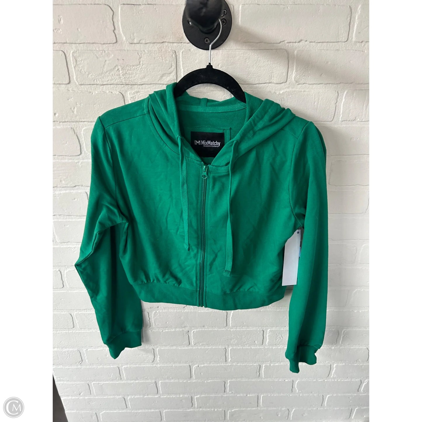 Top Long Sleeve By Clothes Mentor In Green, Size: M