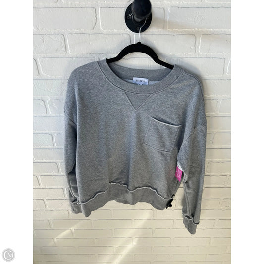 Sweatshirt Crewneck By Evereve In Grey, Size: M
