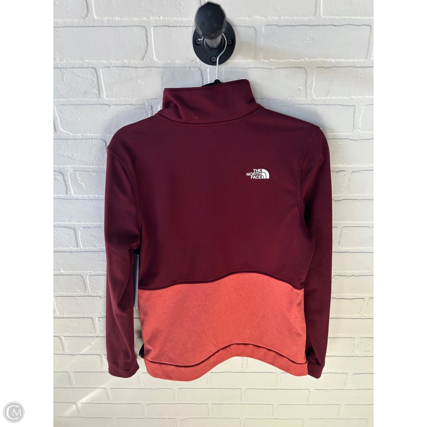 Jacket Fleece By The North Face In Brown & Orange, Size: M