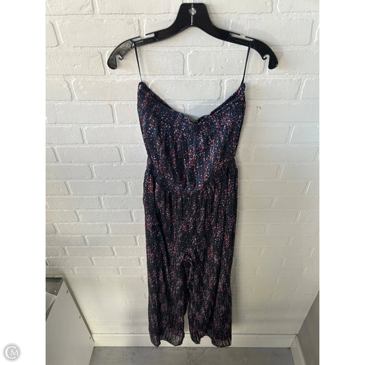Jumpsuit By Sadie & Sage In Blue & Red & White, Size: L