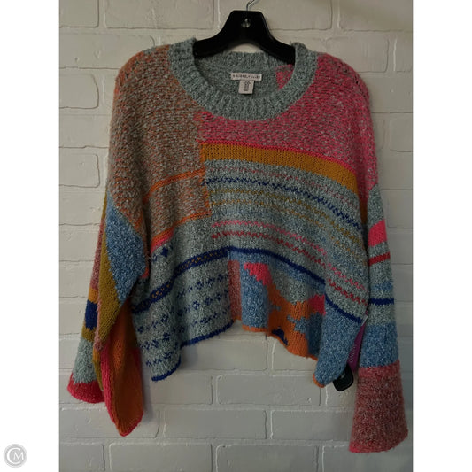 Sweater By Sincerely Jules In Blue & Orange, Size: M