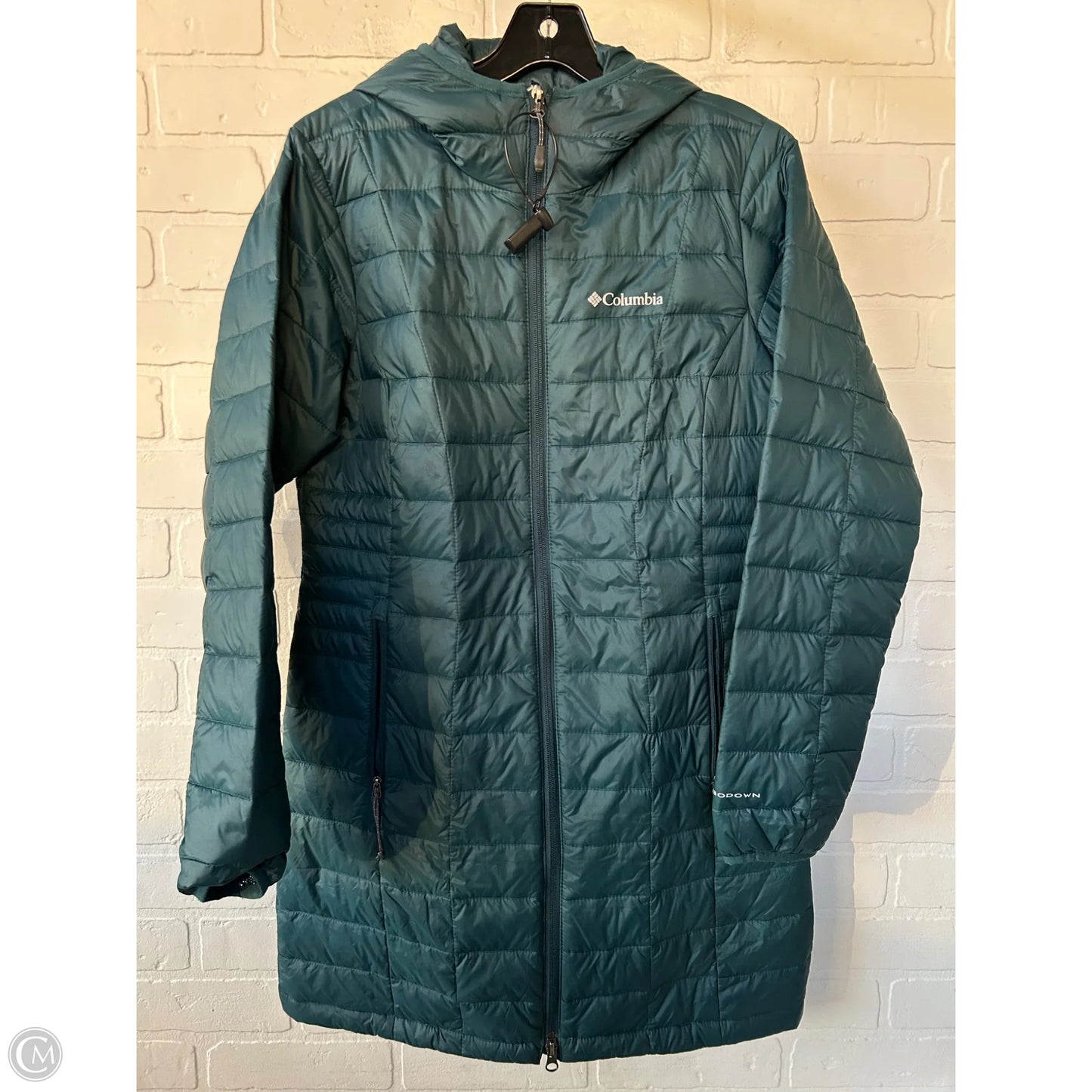 Coat Puffer & Quilted By Columbia In Green, Size: M