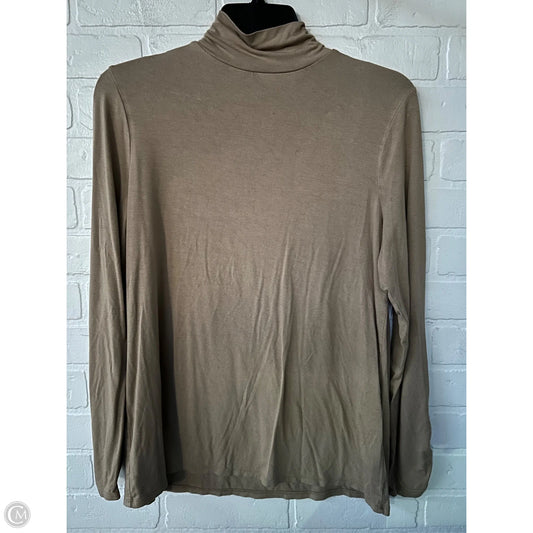 Top Long Sleeve By Chicos In Brown, Size: M