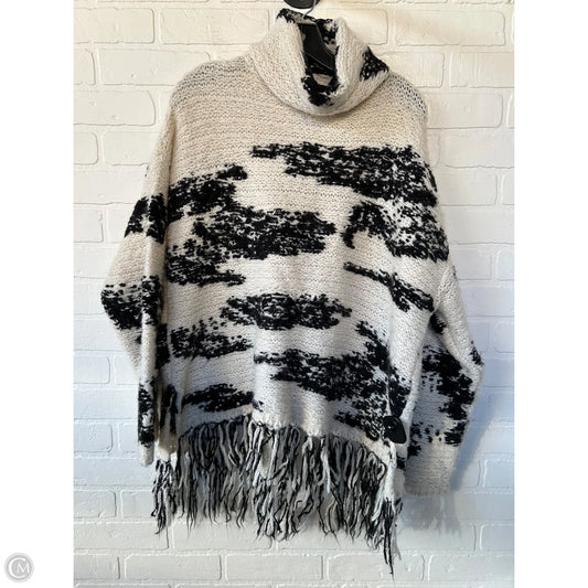 Sweater By Mng In Black & Cream, Size: M