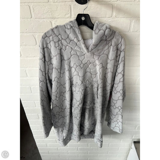 Sweatshirt Hoodie By Disney In Grey, Size: Osfm