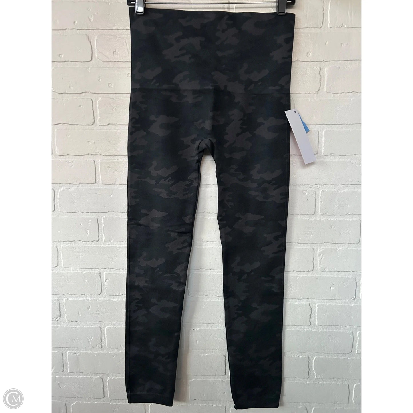 Pants Leggings By Spanx In Black & Grey, Size: 18