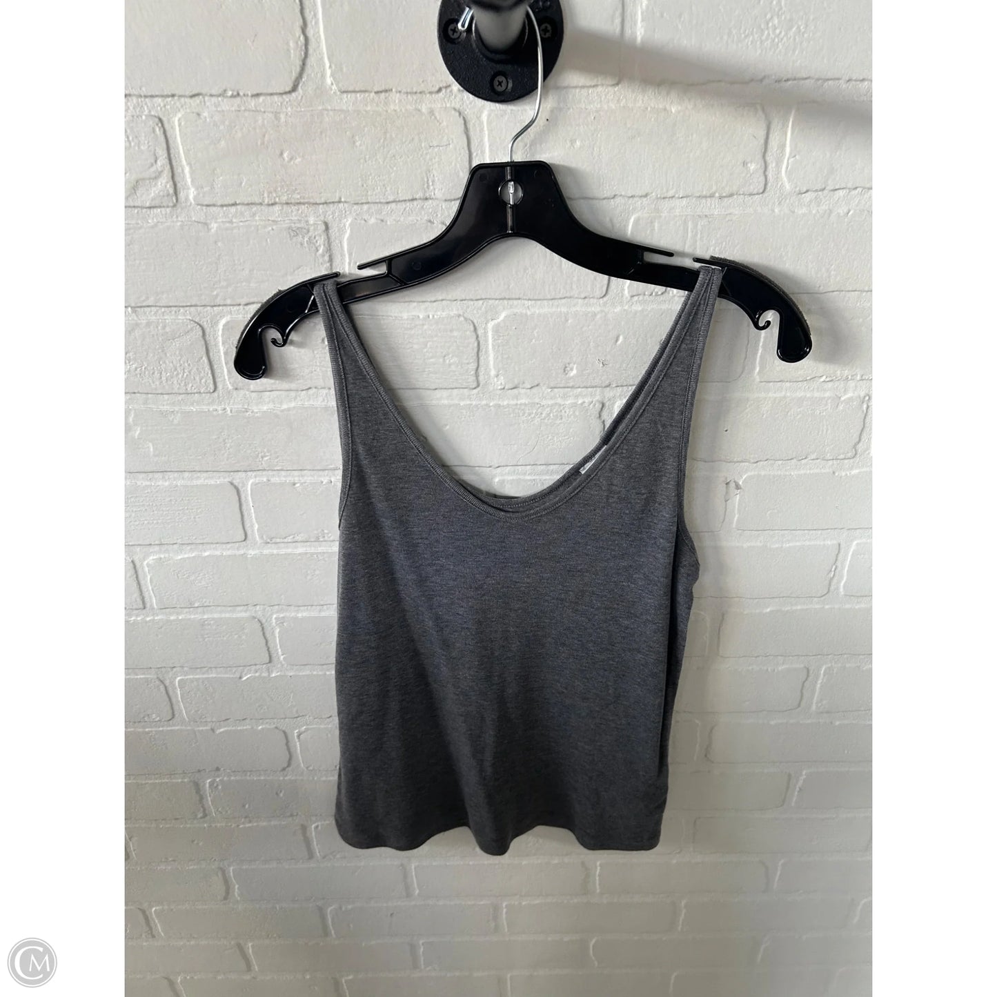 Tank Top By H&m In Grey, Size: S