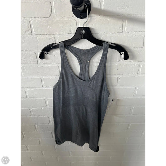 Athletic Tank Top By Lululemon In Grey, Size: S