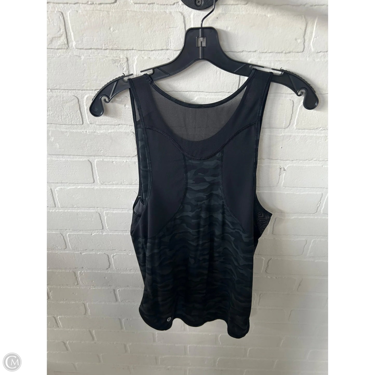 Athletic Tank Top By Lululemon In Camouflage Print, Size: S