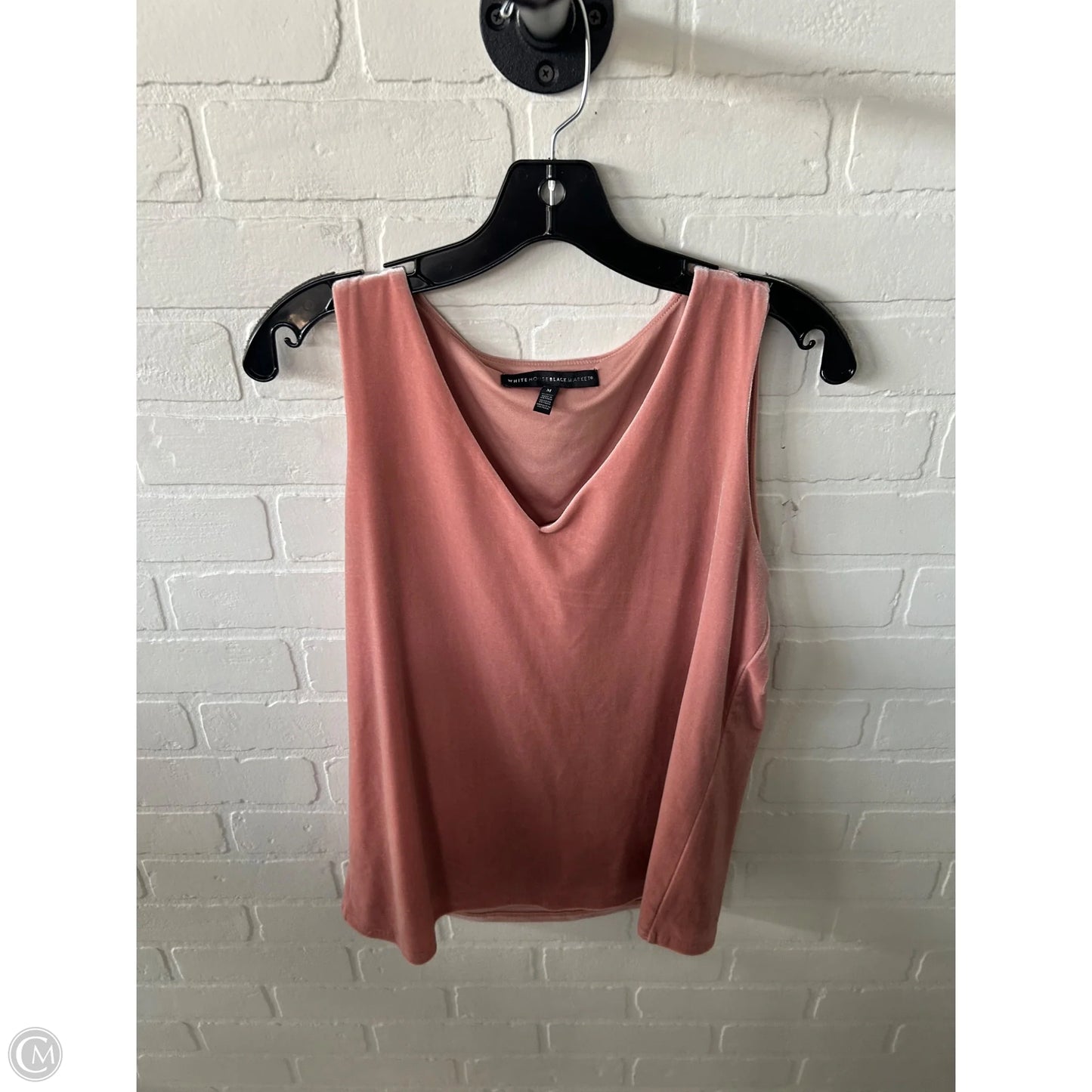 Blouse Sleeveless By White House Black Market In Pink, Size: M
