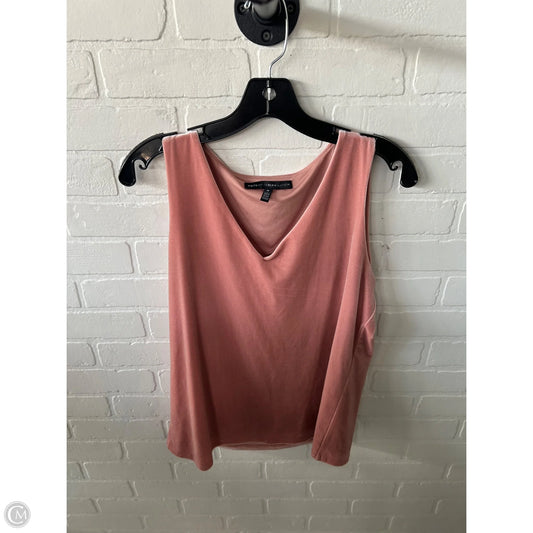 Blouse Sleeveless By White House Black Market In Pink, Size: M