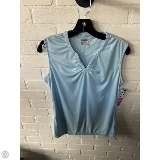 Athletic Top Short Sleeve By Clothes Mentor In Blue, Size: L