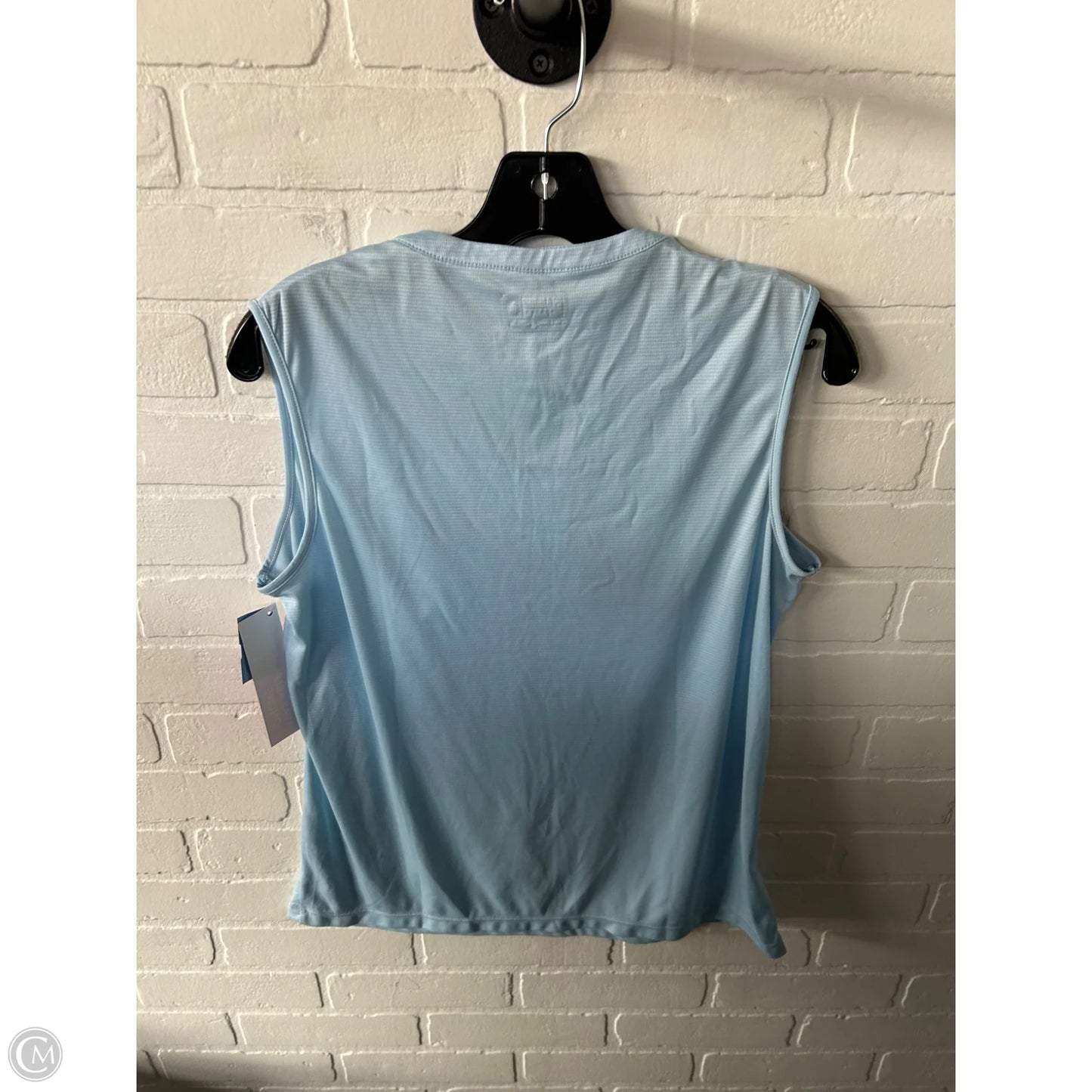 Athletic Top Short Sleeve By Clothes Mentor In Blue, Size: L