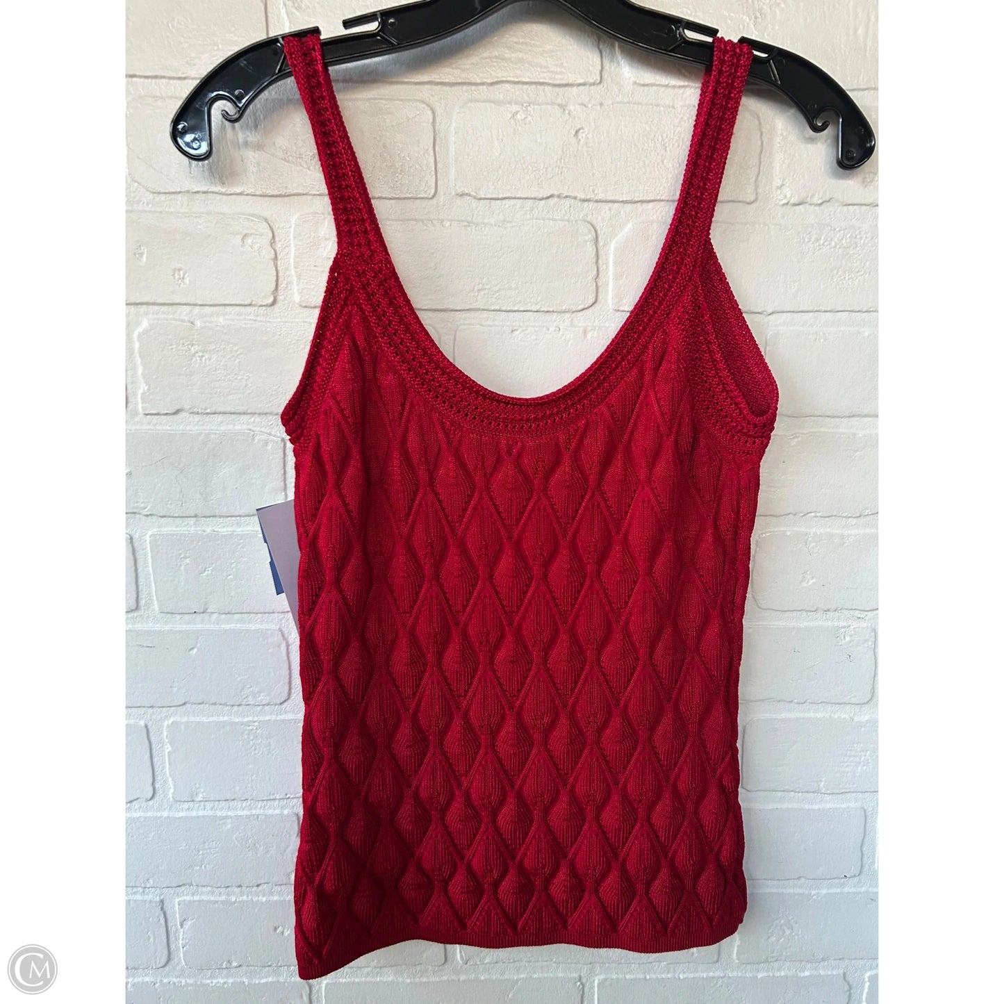 Vest Sweater By White House Black Market In Red, Size: Xs
