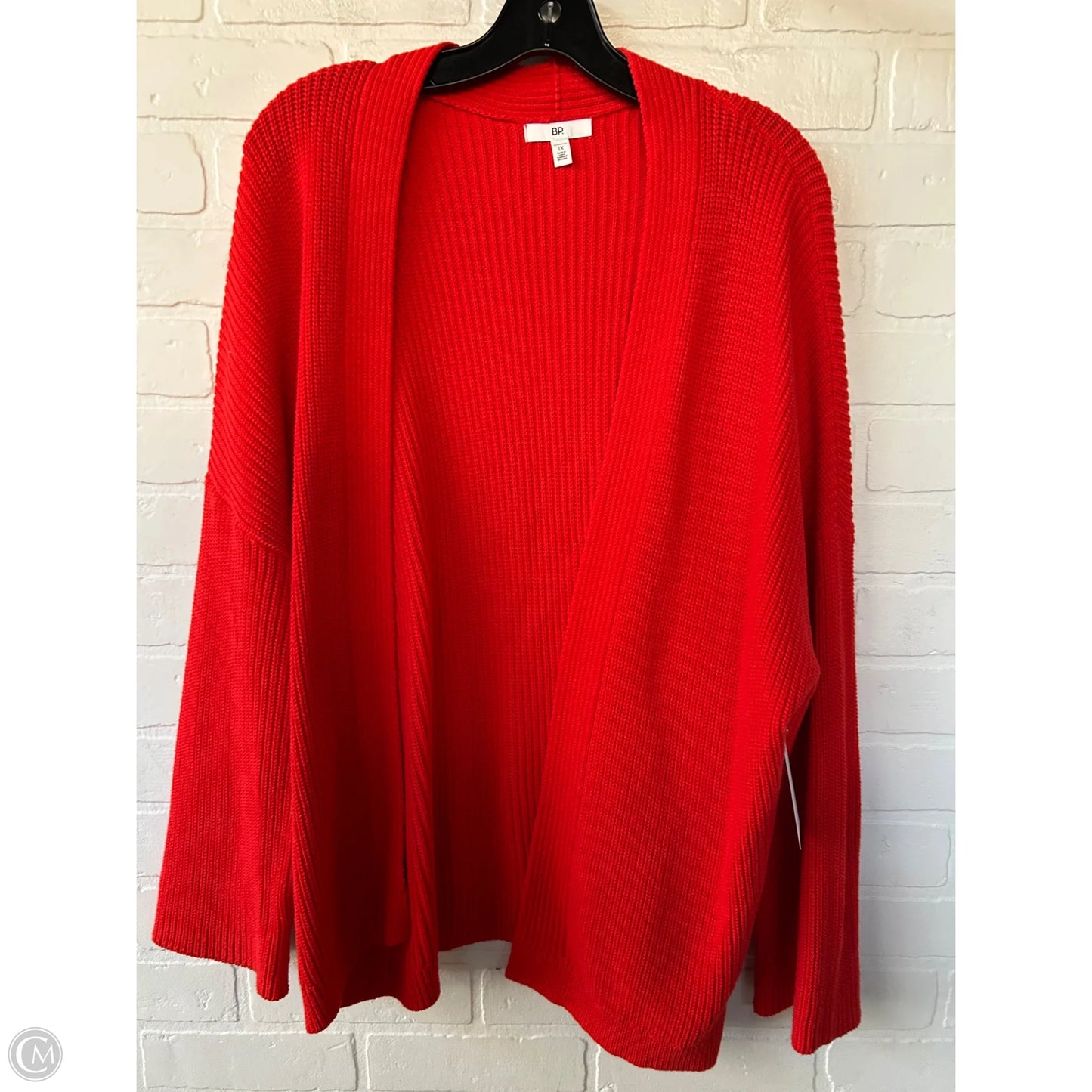 Sweater Cardigan By Bp In Orange, Size: 1x