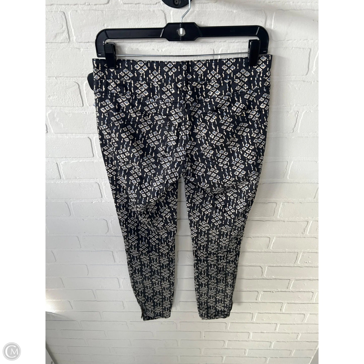 Jeans Skinny By Pilcro In Blue & Tan, Size: 2