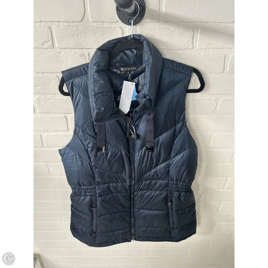Vest Puffer & Quilted By Athleta In Navy, Size: Xl