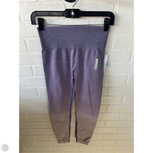 Athletic Pants By Gym Shark In Purple, Size: 0