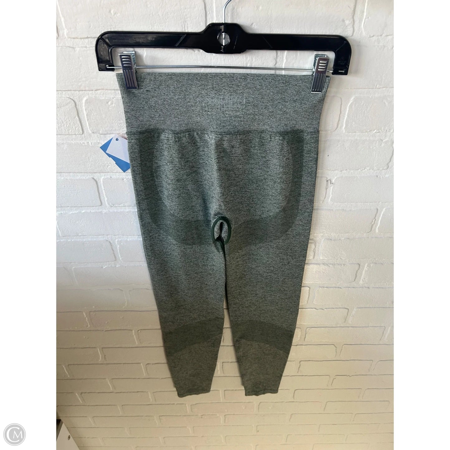 Athletic Pants By Pink In Green & Grey, Size: 4