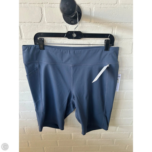 Athletic Shorts By Cmb In Blue, Size: 16
