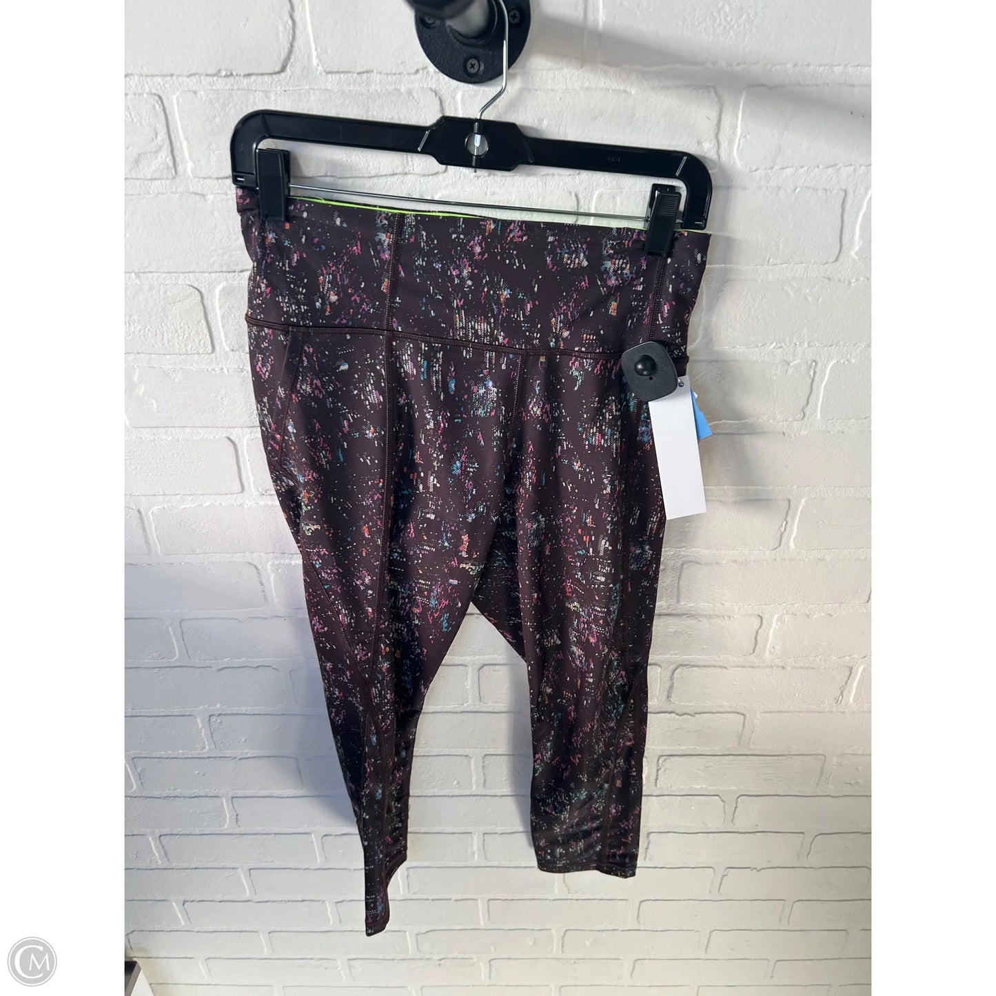 Athletic Capris By Athleta In Brown & Pink, Size: 4