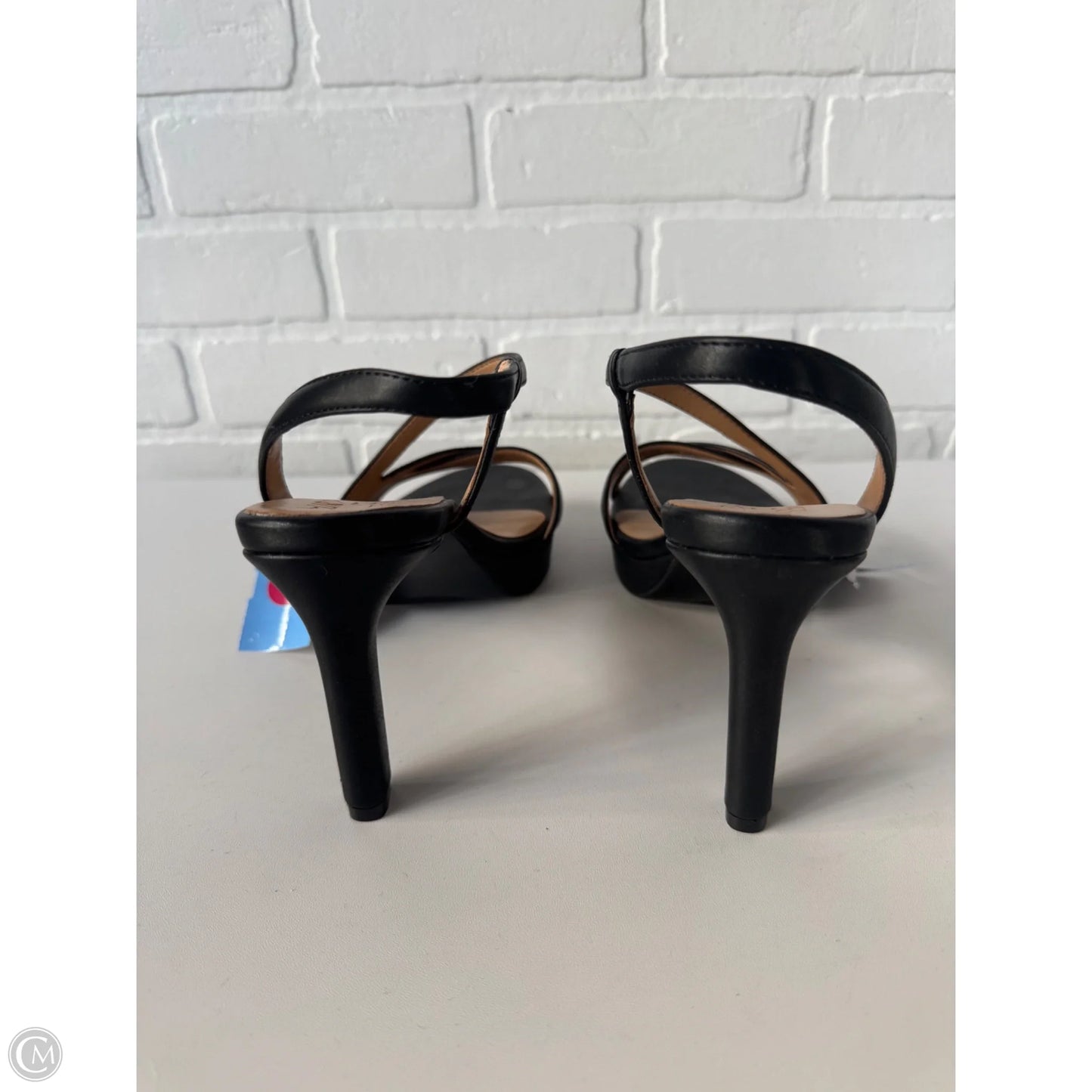 Sandals Heels Stiletto By Naturalizer In Black, Size: 8