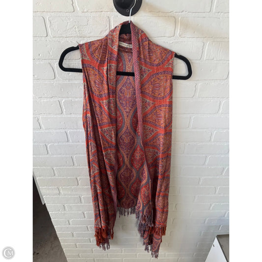 Vest Other By Soft Surroundings In Orange & Purple, Size: Osfm