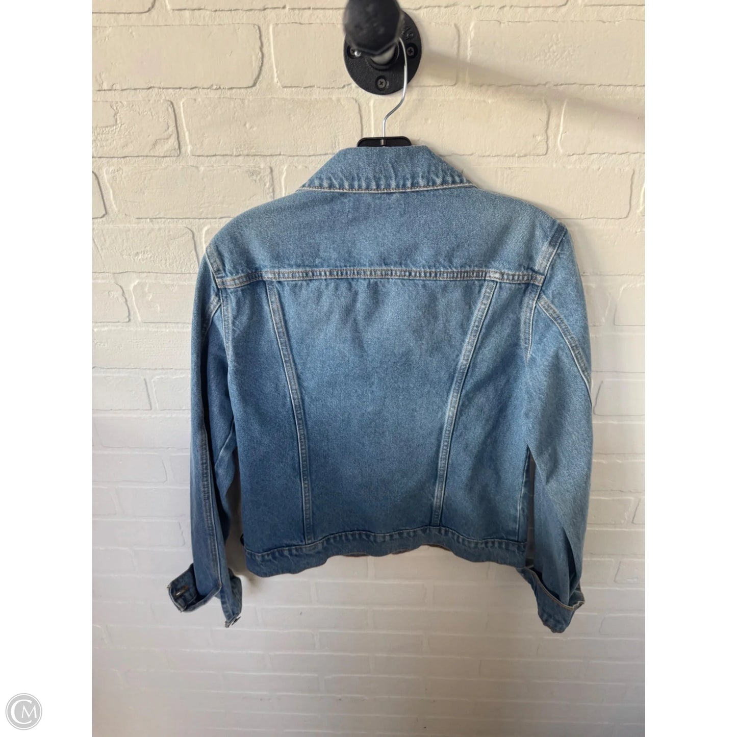 Jacket Denim By Hudson In Blue Denim, Size: S