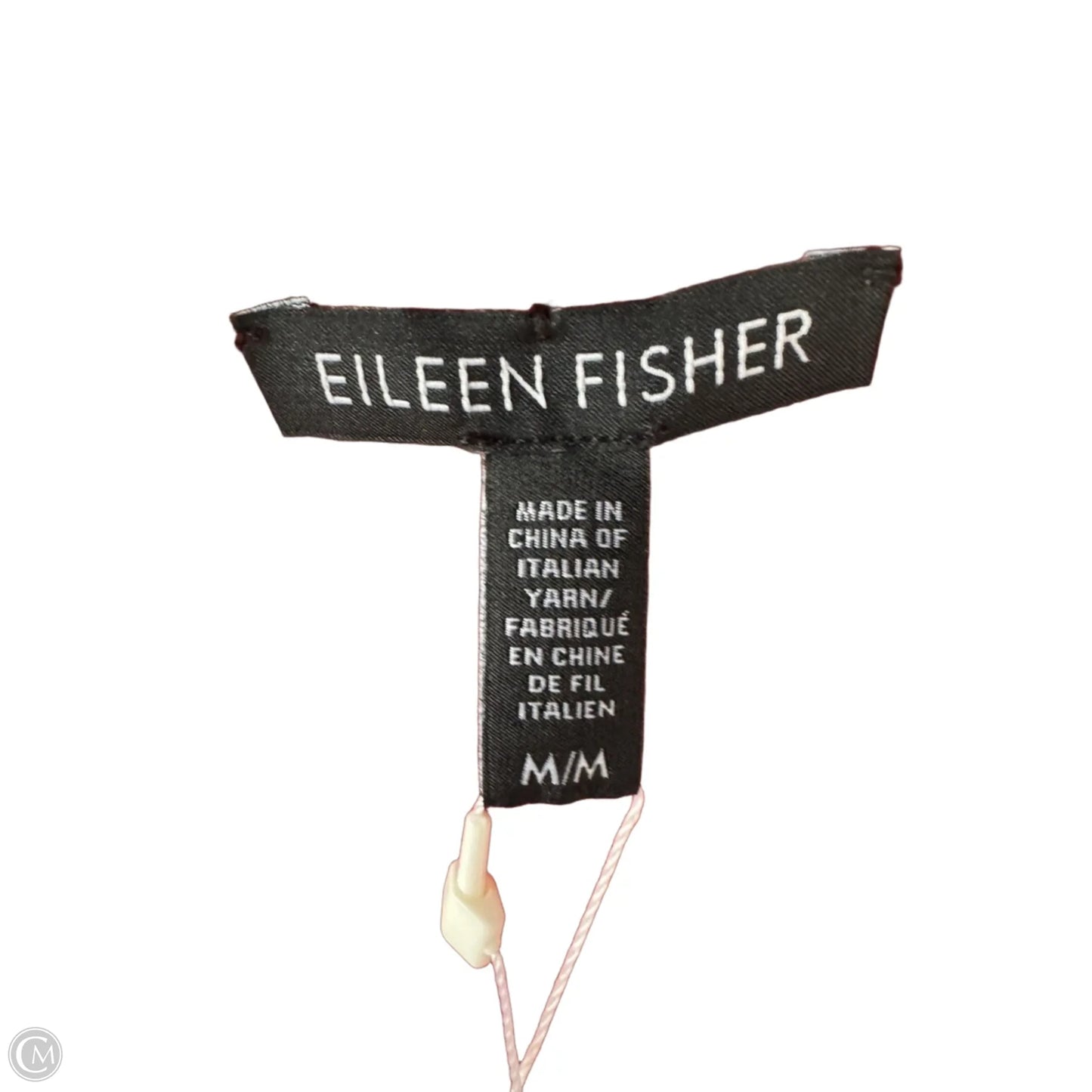 Sweater Cardigan By Eileen Fisher In Orange, Size: M