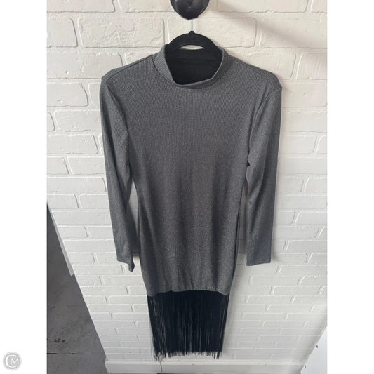 Dress Party Long By Shein In Black & Grey, Size: M