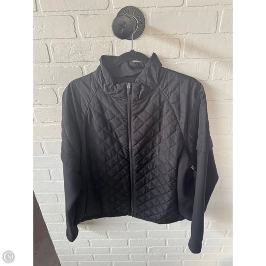 Jacket Puffer & Quilted By Zuda In Black, Size: L