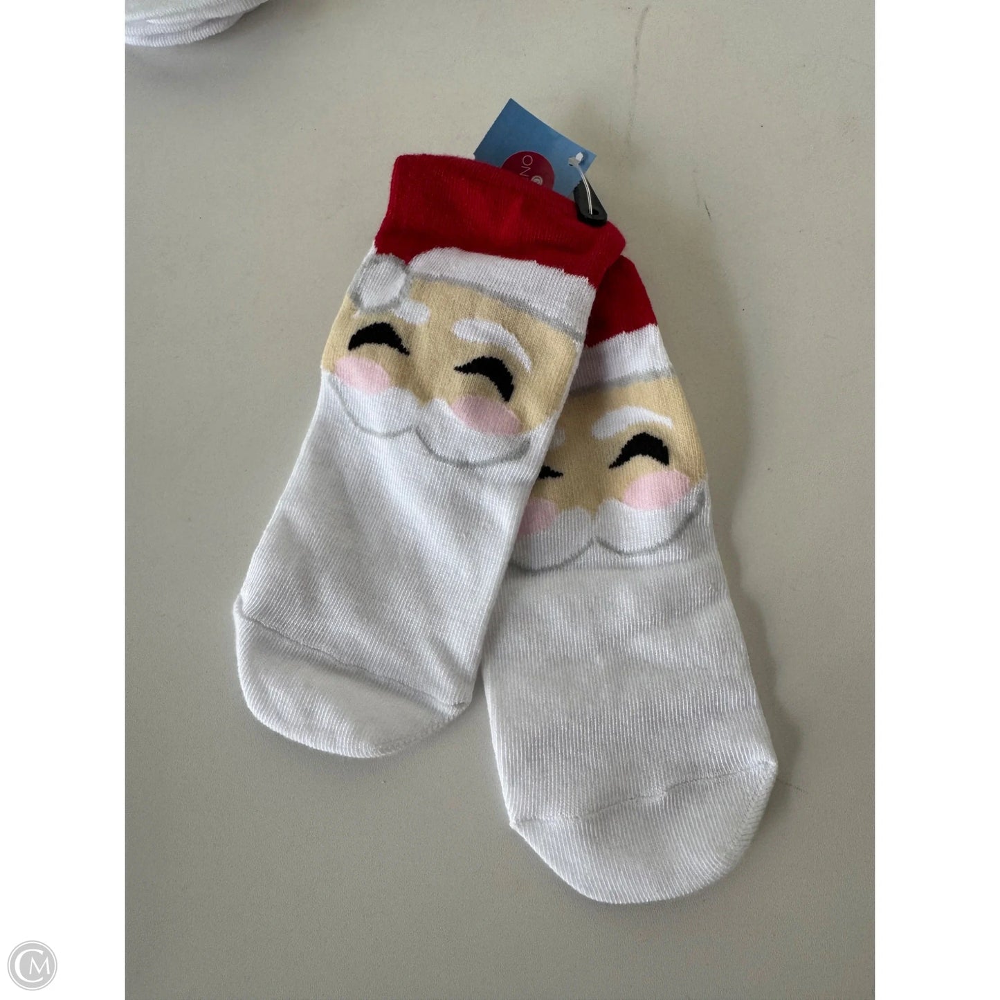 Socks By Clothes Mentor In Pink & Red, Size: 0