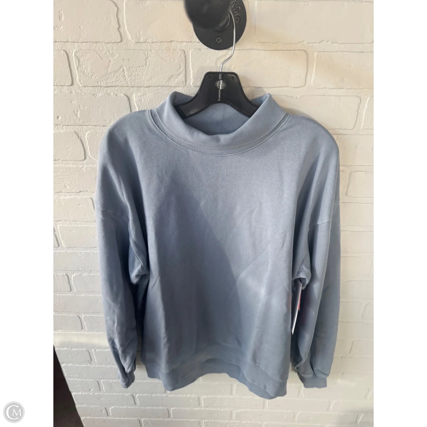 Sweatshirt Collar By Gap In Blue, Size: S