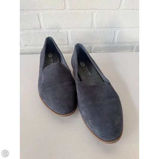 Shoes Flats By Dr Scholls In Blue & Brown, Size: 9