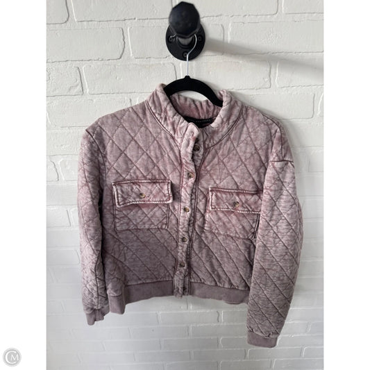 Jacket Shirt By Jane And Delancey In Red, Size: M