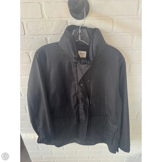 Jacket Windbreaker By Universal Thread In Black, Size: L