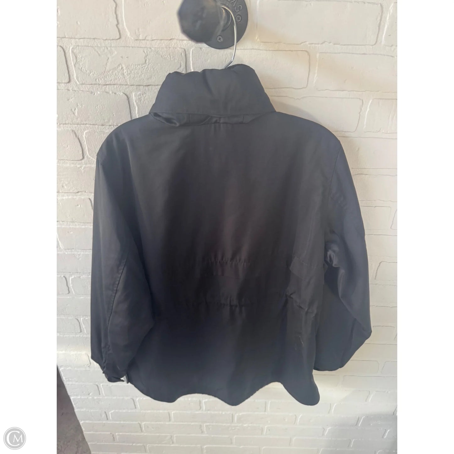 Jacket Windbreaker By Universal Thread In Black, Size: L