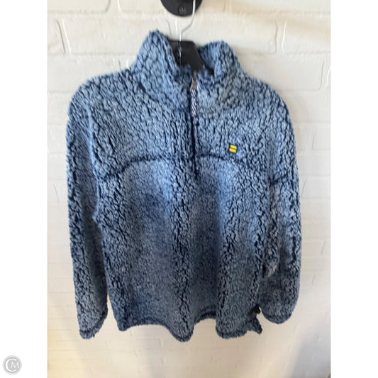 Jacket Fleece By Clothes Mentor In Blue, Size: L