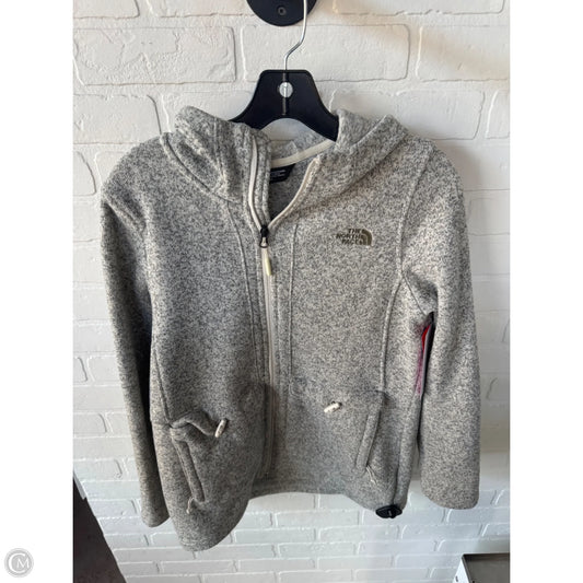Jacket Fleece By The North Face In Grey & White, Size: M