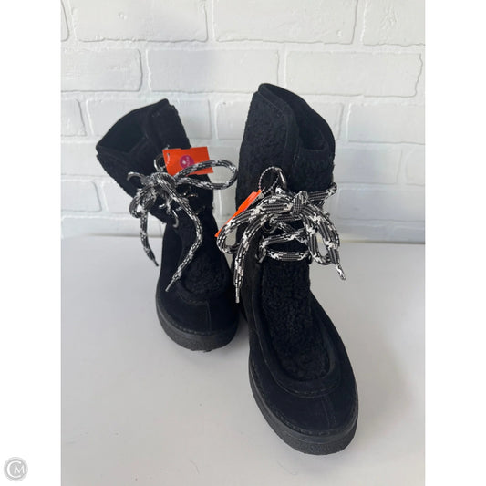 Boots Mid-calf Flats By Aquatalia In Black, Size: 8